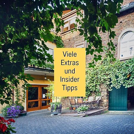 Ferienhaus Schwaab-Scherr, Genau Zwischen Bernkastel-Kues Und Traben-Trarbach, Mit Kostenlosem Oepnv-Ticket Fuer Bus Und Bahn, Parkplaetzen, Fahrradgarage Und Vielen Tipps Erden Bagian luar foto