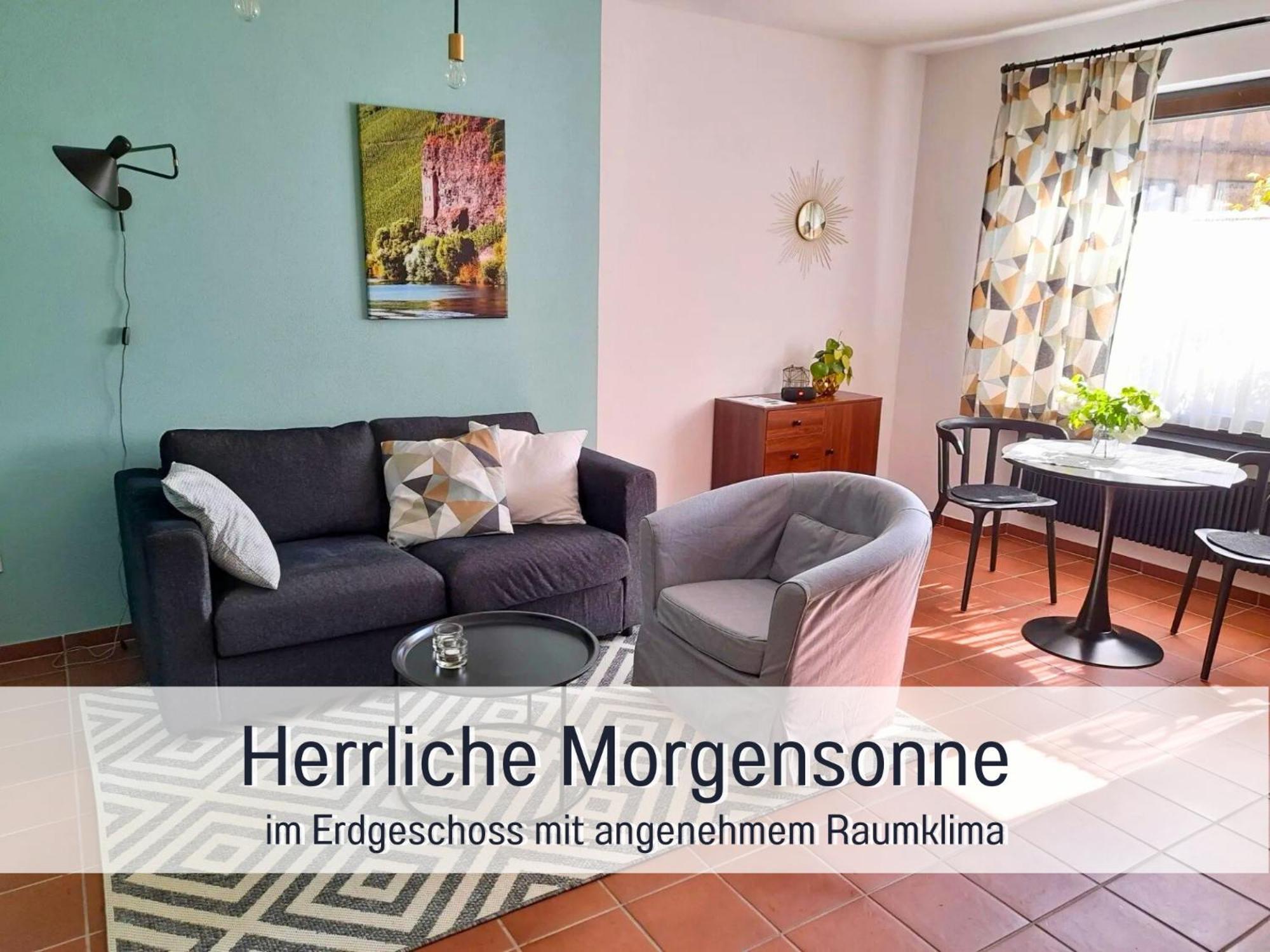 Ferienhaus Schwaab-Scherr, Genau Zwischen Bernkastel-Kues Und Traben-Trarbach, Mit Kostenlosem Oepnv-Ticket Fuer Bus Und Bahn, Parkplaetzen, Fahrradgarage Und Vielen Tipps Erden Bagian luar foto